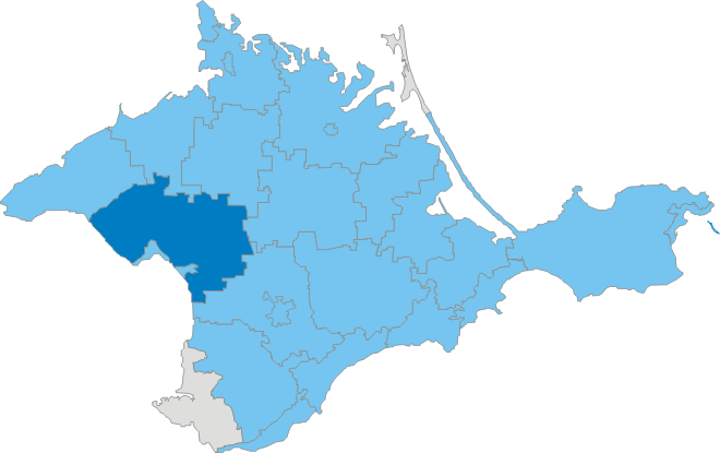 ملف:Карта-схема Крыма Сакский район.png