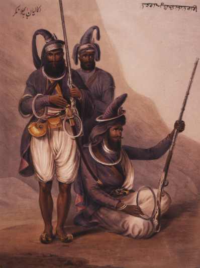 ملف:Sikhs with chakrams.jpg
