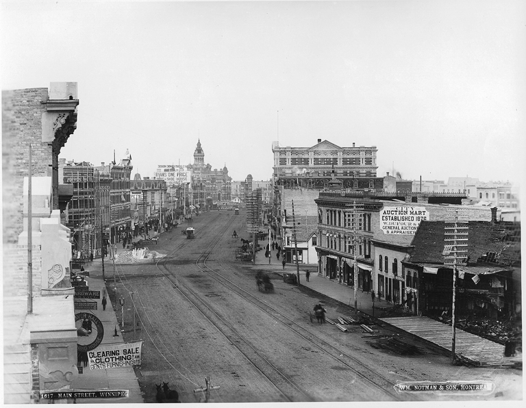 ملف:Main Street, Winnipeg, MB, 1887.jpg