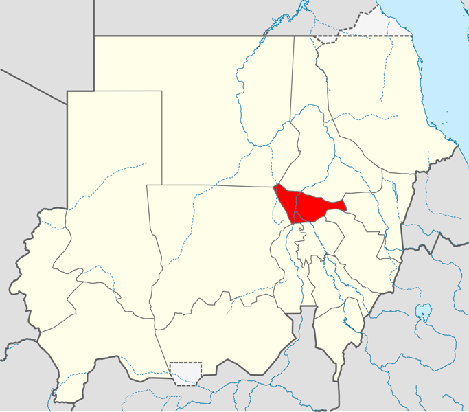 ملف:Locator map Sudan Khartoum.png