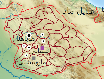 ملف:Map of 5 ellipi provinces.png