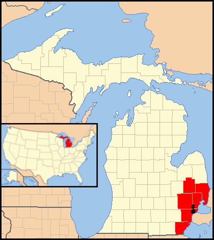 ملف:Archdiocese of Detroit map 1.png