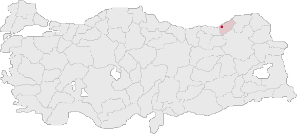 ملف:ريزه Turkey Provinces locator.gif