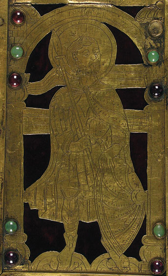 ملف:Vojšałk, Łaŭryšaŭskaje Evangielle. Войшалк, Лаўрышаўскае Эвангельле (XVI).jpg