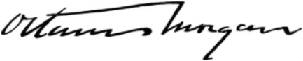 ملف:Signature of Octavius Morgan (1850–1922).png