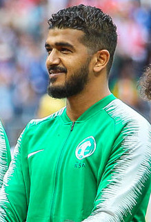 عبد الله مع منتخب السعودية في كأس العالم لكرة القدم 2018