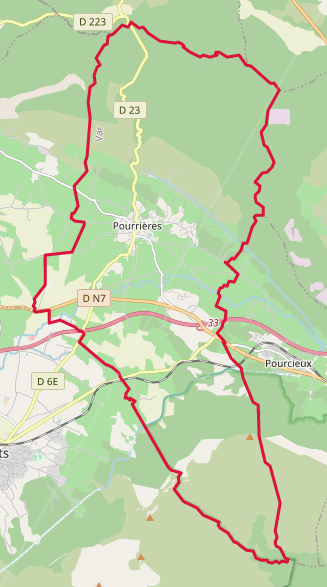 ملف:Pourrières OSM 01.png