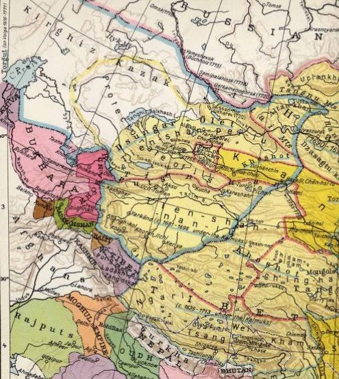 ملف:Zunghar Khanate at 1760.jpg