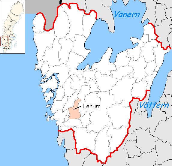 ملف:Lerum Municipality in Västra Götaland County.png