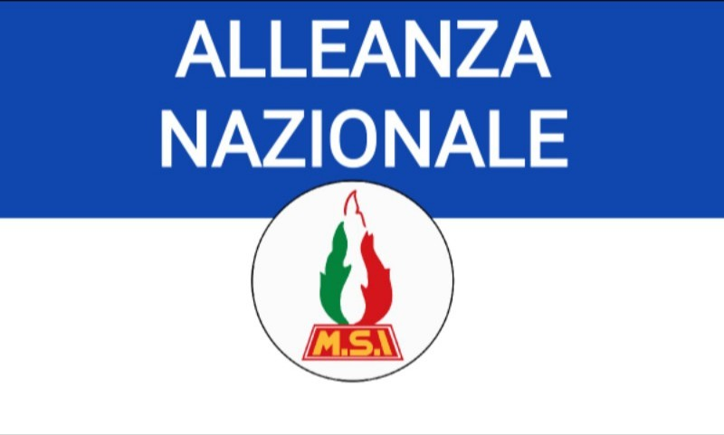 ملف:Flag of National Alliance (Italy).png