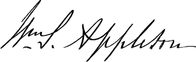 ملف:Signature of William Sumner Appleton (1840–1903).png