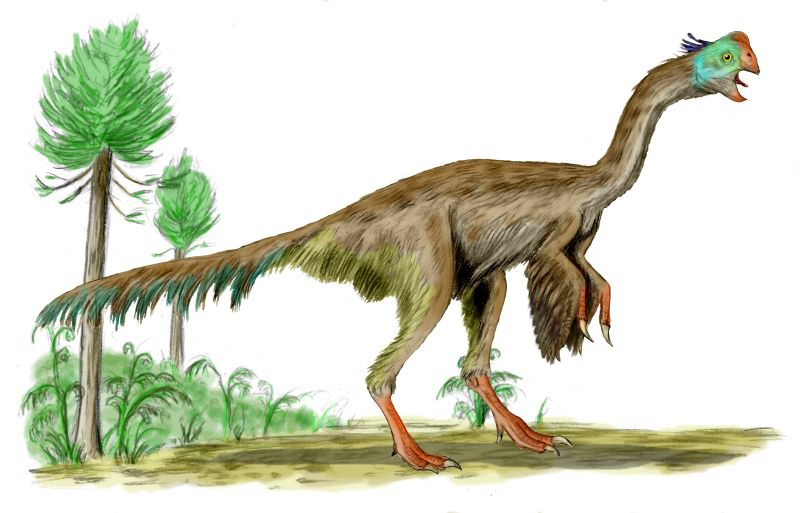 ملف:Gigantoraptor BW.jpg