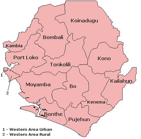 ملف:Sierra Leone Districts.png