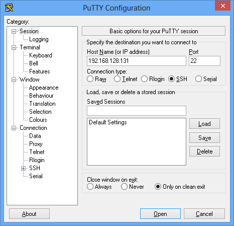 ملف:PuTTY 0.62 on Windows 8.png