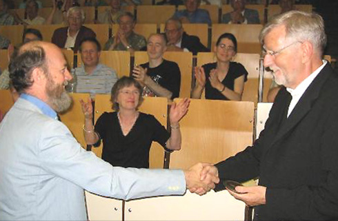 ملف:Jeremy Gray et Henk Bos en 2005 (IHCM).jpg