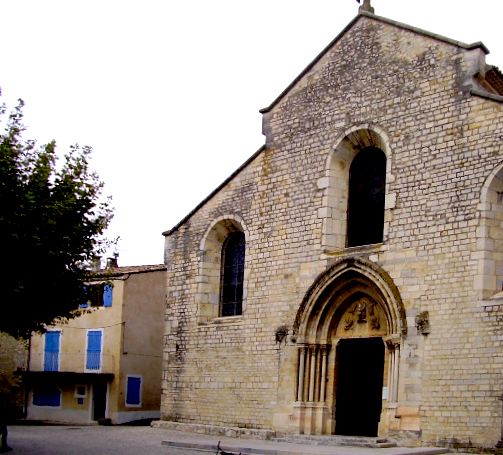 ملف:Église Saint-Marcel-lès-Sauzet - façade.jpg