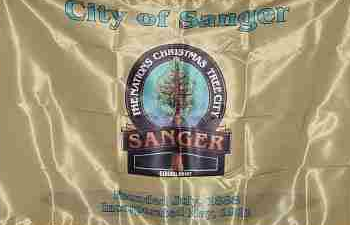 ملف:Flag of Sanger, California.png
