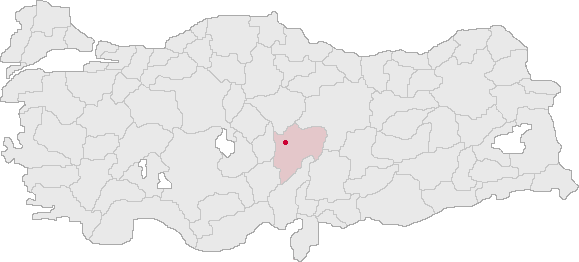 ملف:Kayseri Turkey Provinces locator.gif