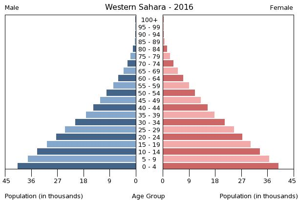 ملف:Population pyramid of Western Sahara 2016.png