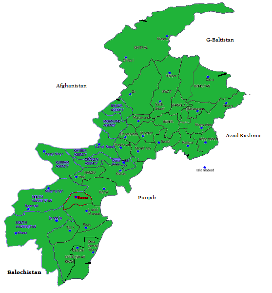 ملف:Khyber Pakhtunkhwa, KPK, Map.png