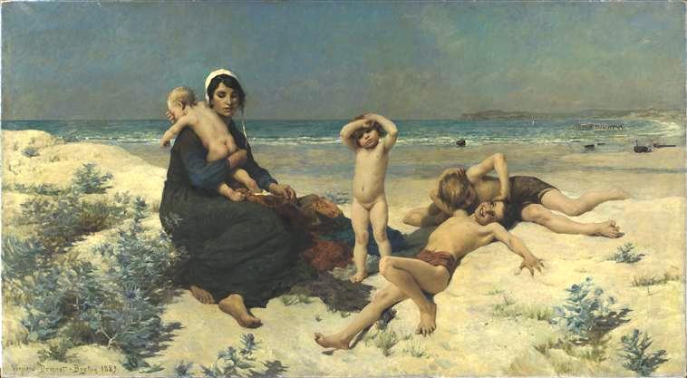 ملف:Demont-Breton-la-plage.jpg