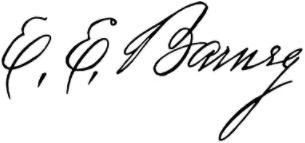 ملف:Signature of Eliam Eliakim Barney (1807–1880).png