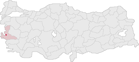 ملف:İzmir Turkey Provinces locator.gif