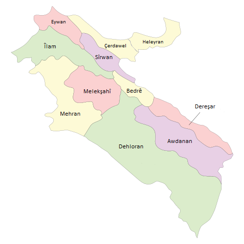 ملف:Ilam with counties.png