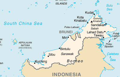 ملف:East Malaysia Map WorldFactBook.png