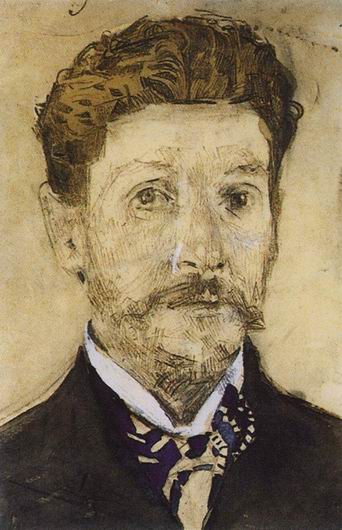 ملف:Mikhail Vrubel - self-portrait (1904, GTG).jpg