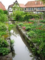 Bebenhausen Abbey monastery garden (Baden-Württemberg, Germany)