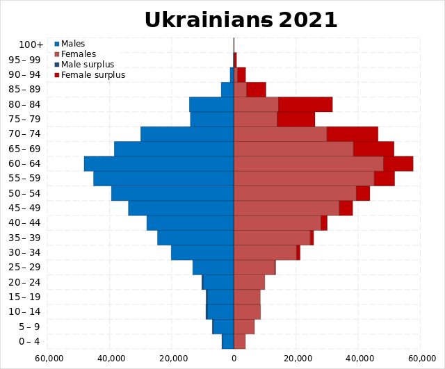 ملف:Ukrainian ethnic group population pyramid 2021.svg - المعرفة