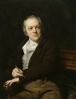 وليام بليك في پورتريه من سنة 1807 بريشة توماس فلپس.
