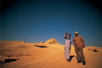 إني في الصحراء الغربية