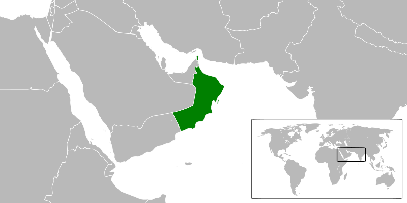 ملف:Map of Oman.svg