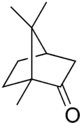 Structure of camphor