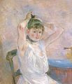 The Bath (Girl Arranging Her Hair), Sterling and Francine Clark Art Institute, Williamstown, Massachusetts 1885-86