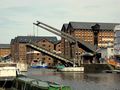 Drawbridge at Gloucester docks