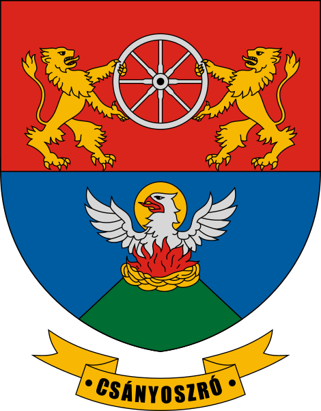 ملف:HUN Csányoszró COA.svg