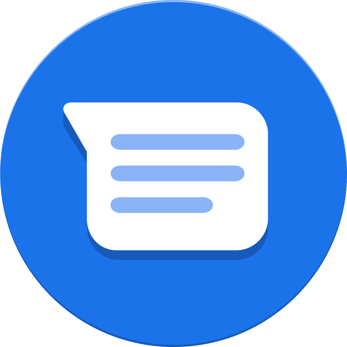 ملف:Google Messages logo.svg - المعرفة