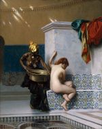 Le Hamam, by Jean-Léon Gérôme, 1870