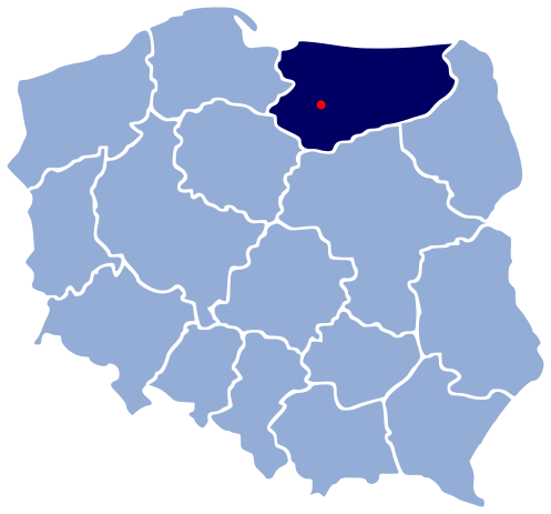 ملف:POL Ostróda map.svg
