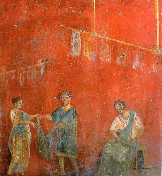ملف:Pompeii - Fullonica of Veranius Hypsaeus 2 - MAN.jpg