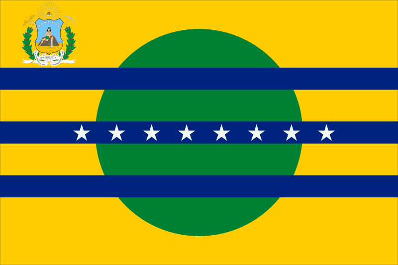 ملف:Flag of Bolívar State.svg