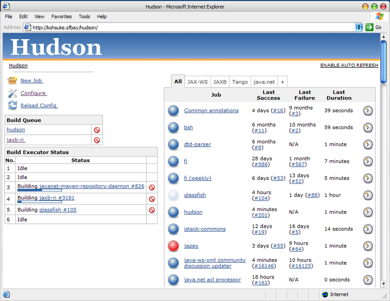 ملف:Hudson Screenshot.png
