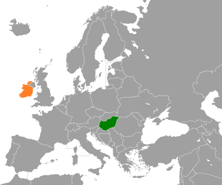 ملف:Hungary Ireland Locator.png