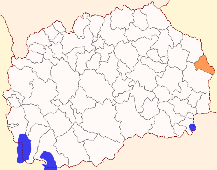ملف:Map of Pehčevo Municipality.svg