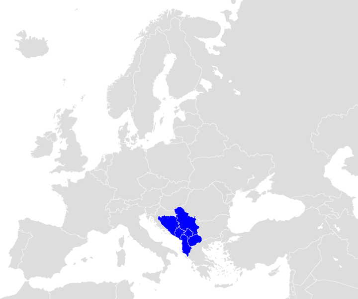 ملف:Western Balkans countries.PNG