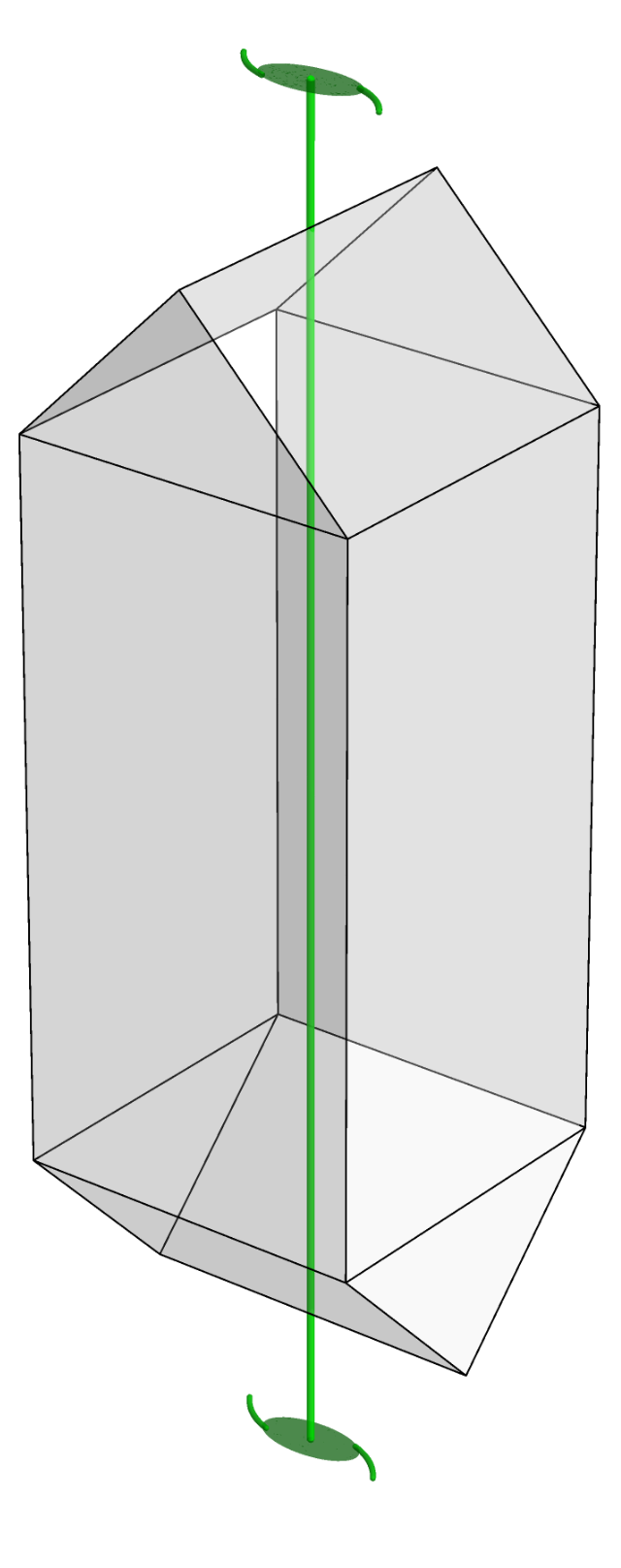 ملف:2-fold axis of rotary inversion.svg - المعرفة