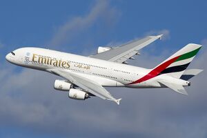 A6-EDY A380 Emirates 31 jan 2013 jfk (8442269364) (cropped).jpg